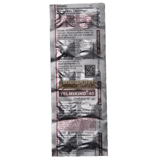 telmikind 40mg tablet 10's